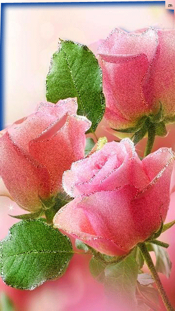 Картинка Букет роз из коллекции Картинки анимация Цветы