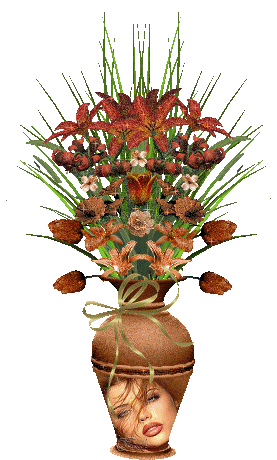 Картинка Цветы в вазе из коллекции Картинки анимация Цветы