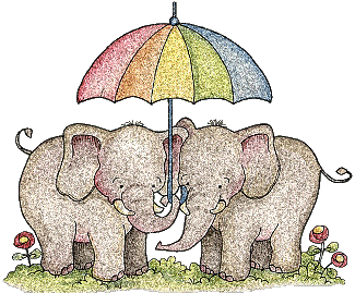 Картинка Слоны из коллекции Картинки анимация Животные