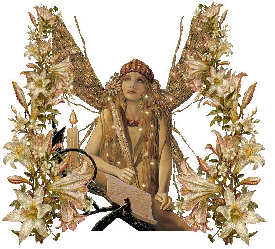 Картинка Золотая фея из коллекции Картинки анимация Фэнтези и сказка