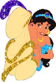 Картинка Принцесса Жасмин и Алладин из коллекции Картинки анимация Мультяшки детям