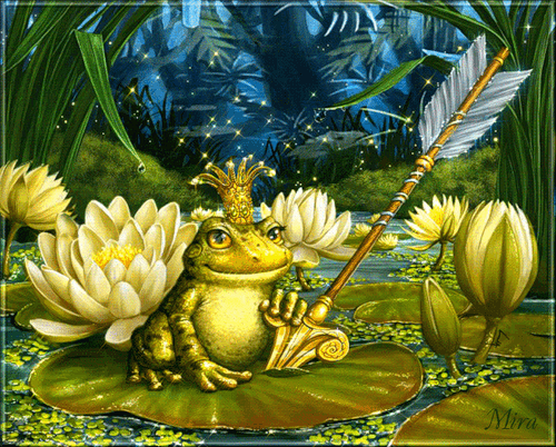 Картинка Царевна лягушка из коллекции Картинки анимация Мультяшки детям