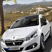 Peugeot белого цвета