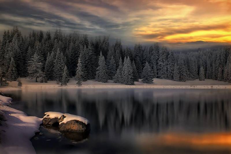 Картинка Зимний пейзаж из коллекции Обои для рабочего стола Природа