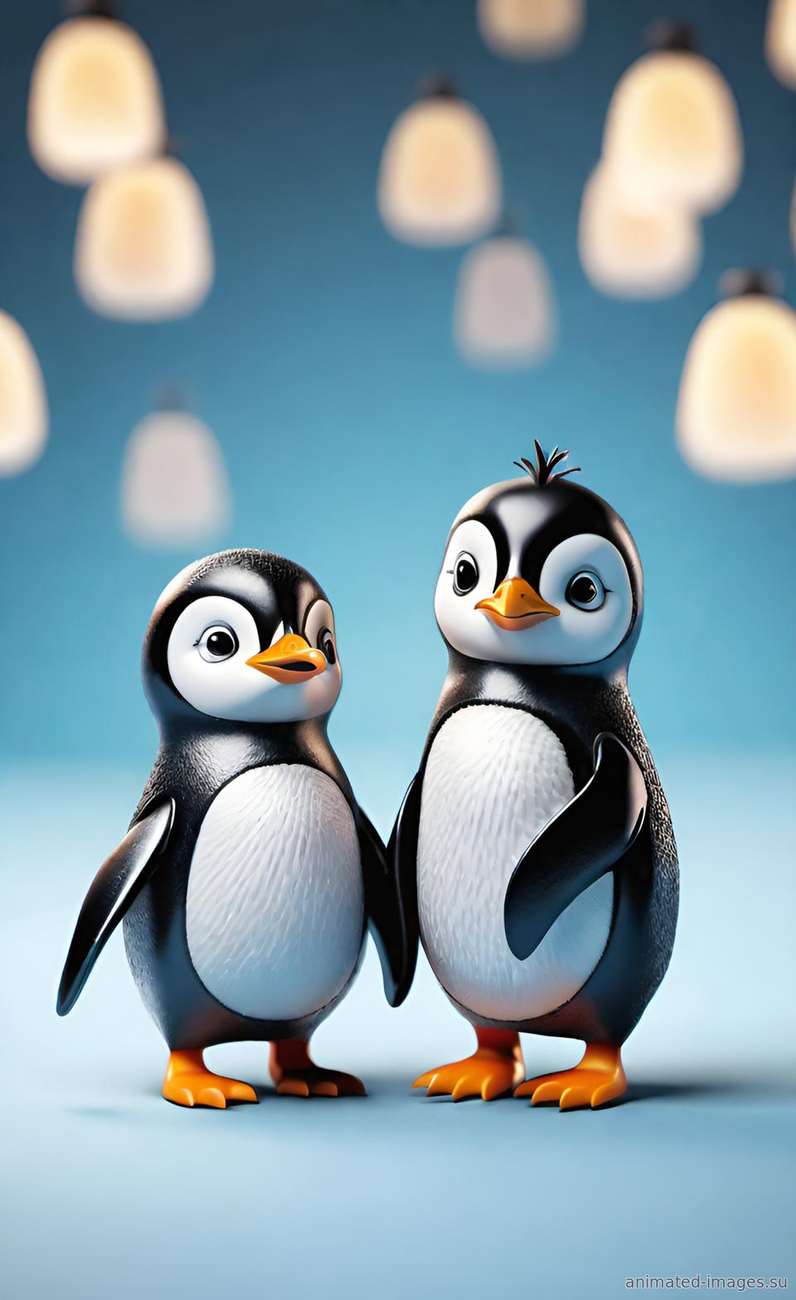 Картинка Пингвинчики из коллекции Обои для рабочего стола Птицы