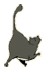 Картинка Толстая кошка анимашка из коллекции Картинки анимация Маленькие картинки