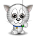 Картинка Котёнок из коллекции Картинки анимация Маленькие картинки