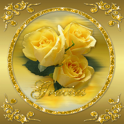 Картинка Желтые розы из коллекции Картинки анимация Анимационные GIF