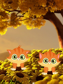 Картинка Котята анимашки из коллекции Анимация на телефон Кошки анимашки