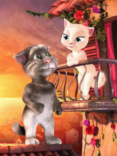 Картинка Кошки из коллекции Анимация на телефон Кошки анимашки