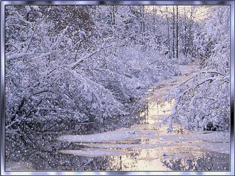 Картинка Зима из коллекции Картинки анимация Природа
