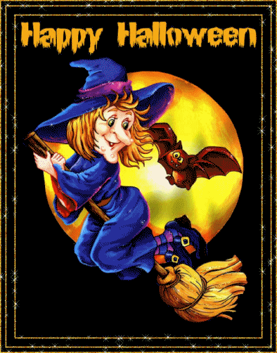 Картинка Анимация Halloween из коллекции Открытки поздравления Хэллоуин
