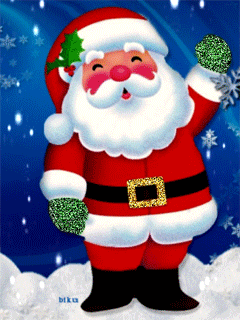 Картинка Дед Мороз рисунок из коллекции Анимация на телефон Новогодние картинки