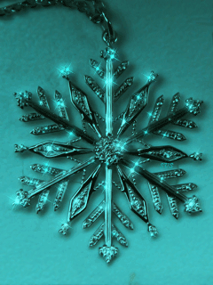 Картинка Снежинка из коллекции Анимация на телефон Новогодние картинки