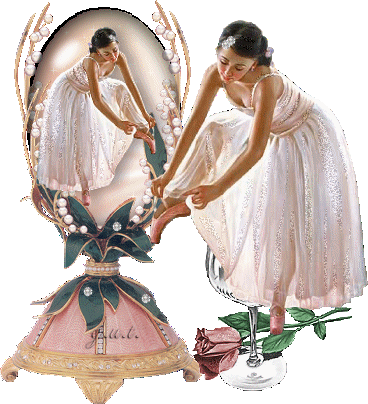 Картинка Девушка балерина из коллекции Картинки анимация Девушки