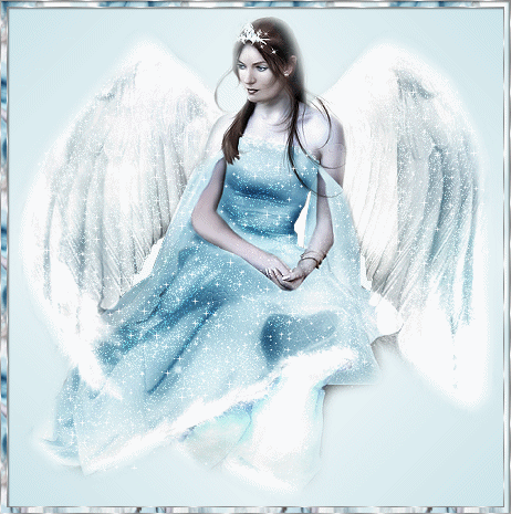 Картинка Девушка ангел из коллекции Картинки анимация Фэнтези и сказка