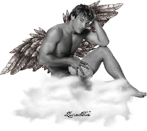 Картинка Ангел небесный из коллекции Картинки анимация Мужчины