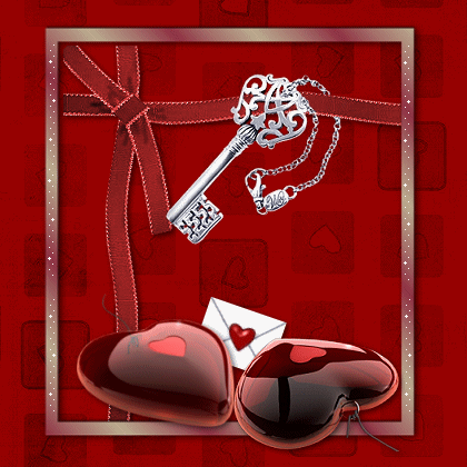 Картинка Ключ к сердцу из коллекции Картинки анимация Любовь и романтика