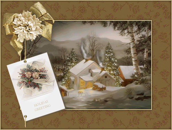 Картинка Новогодняя картинка-открытка из коллекции Картинки анимация Новый год и Рождество 2024