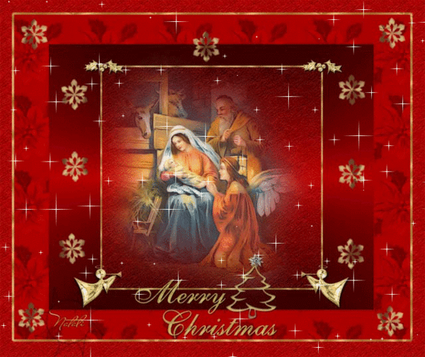 Картинка Рождество Христово из коллекции Картинки анимация Новый год и Рождество 2024