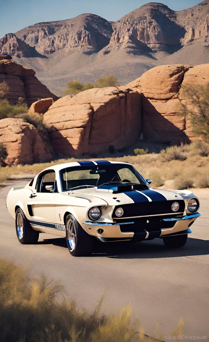 Картинка Ford Mustang Shelby 1967 из коллекции Обои для рабочего стола Автомобили