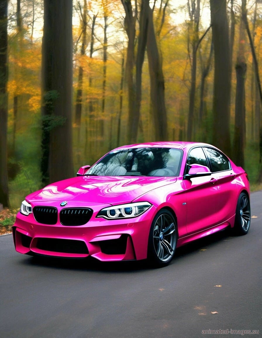 Картинка Pink BMW из коллекции Обои для рабочего стола Автомобили