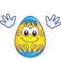 Картинка Пасхальное яйцо из коллекции Картинки анимация Маленькие картинки