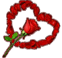 Картинка Сердце из роз из коллекции Картинки анимация Сердечки и Валентинки