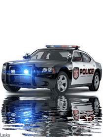 Картинка Автомобиль полицейский из коллекции Картинки анимация Транспорт