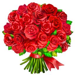 Картинка Гифка букет роз из коллекции Анимация на телефон Розы