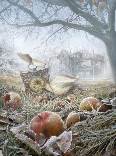 Картинка Осенний сад из коллекции Картинки анимация Природа