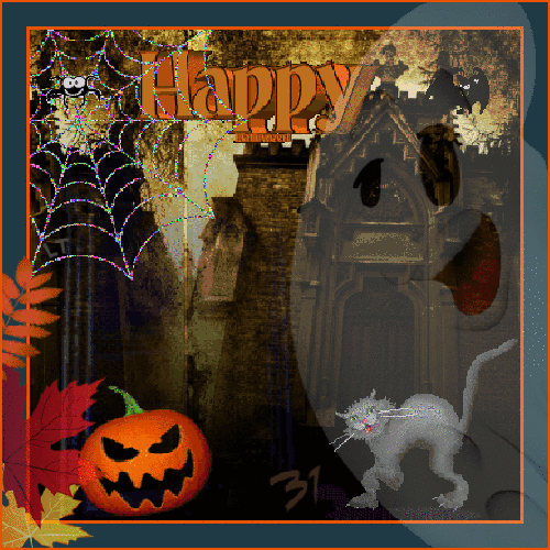 Картинка Дом с привидениями из коллекции Открытки поздравления Хэллоуин