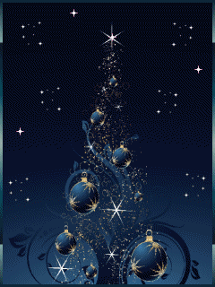 Картинка Новогодняя елка на телефон из коллекции Анимация на телефон Новогодние картинки